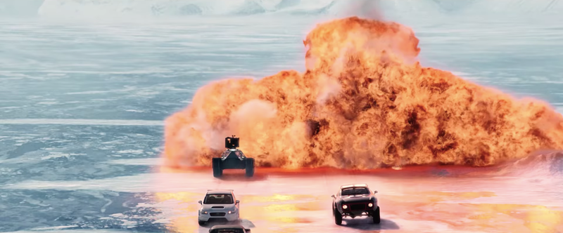 Illustration for article titled The Fate Of The Furious Is The Explodiest Fast And Furious Movie Yet—And Why It's Great